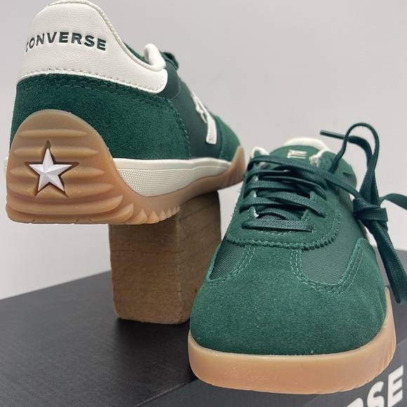 Converse Men’s RUN STAR TRAINER OX GREEN ENVY/EGRET/WHITE A13359C Sneakers - Picture 9 of 16